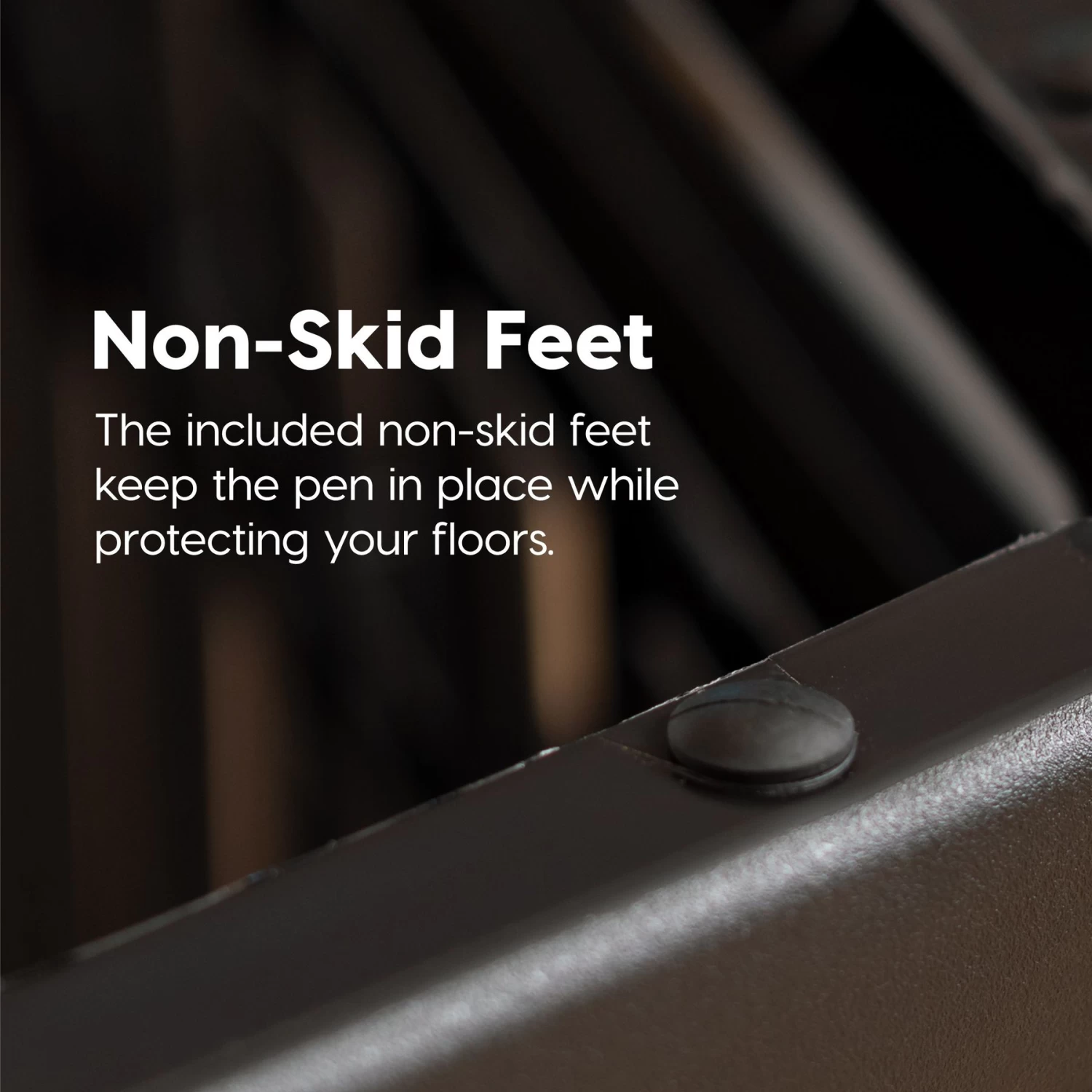 IRIS 6-Panel Dog Exercise Playpen, Black, Medium: 24-in - Image 4