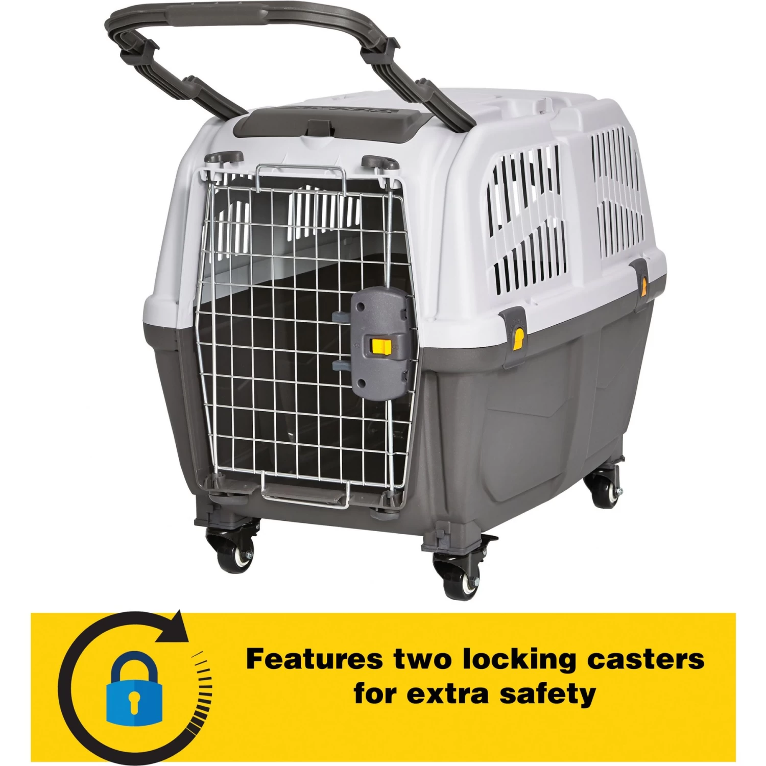 MidWest Sub-Pack Skudo Travel Dog & Cat Carrier Caster Wheel, 4 Count - Image 2