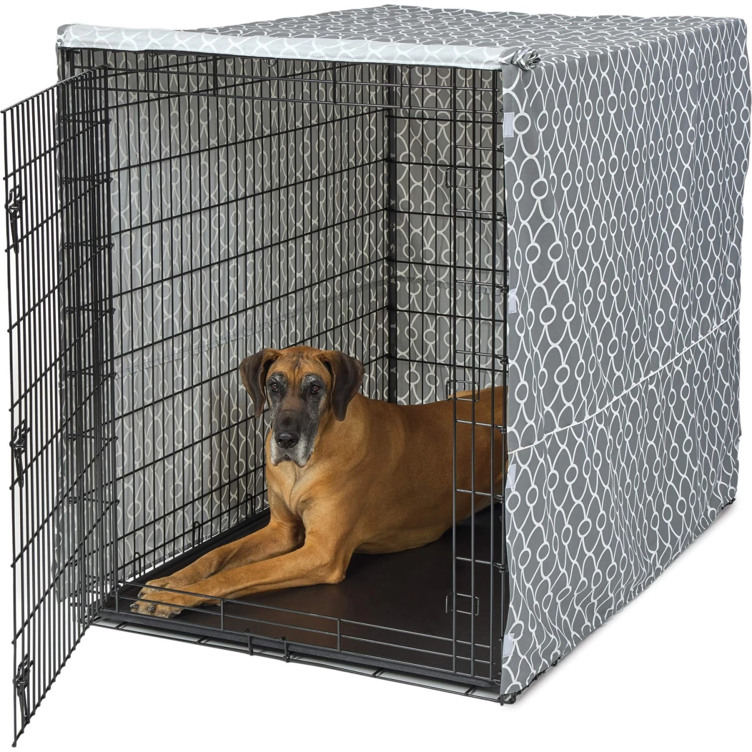 MidWest Privacy Dog Crate Cover, 54-in - Image 3